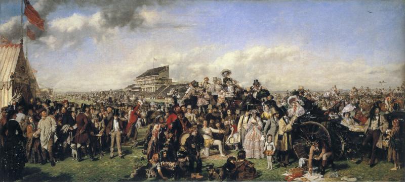 William Powell Frith The Derby Day oil painting image
